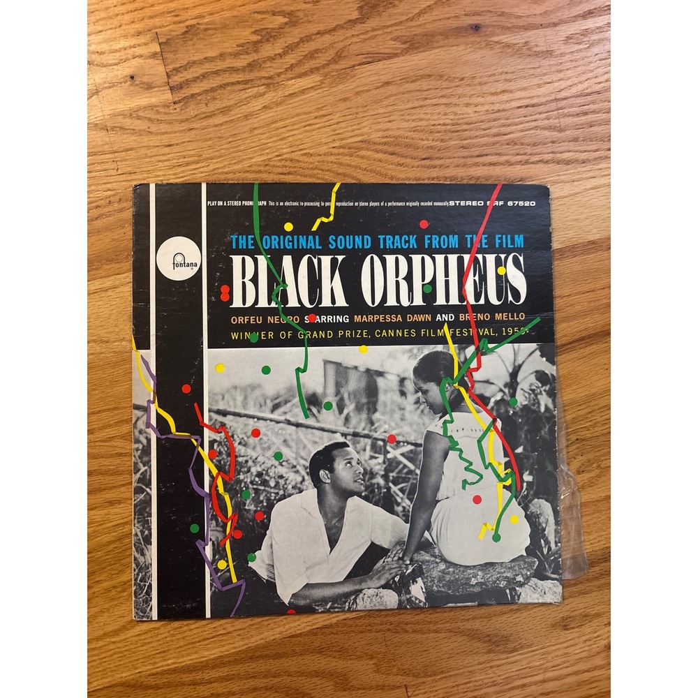 Black Orpheus Original Soundtrack Vinyl Record Fontana SRF 67520 Stereophonic